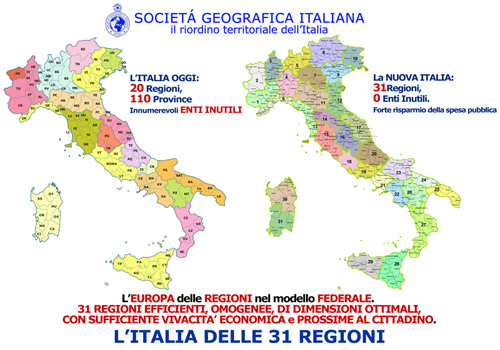 L'ITALIA DELLE 31 REGIONI_sito